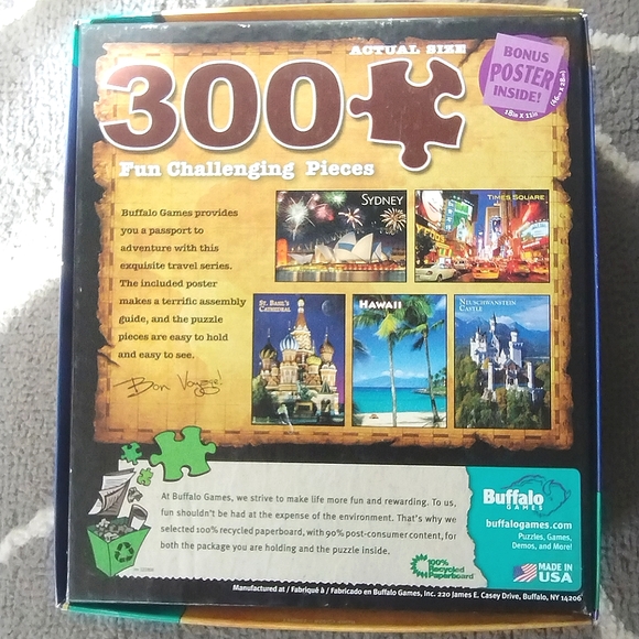 Times Square Puzzle 🧩 & Poster Set - Picture 3 of 6